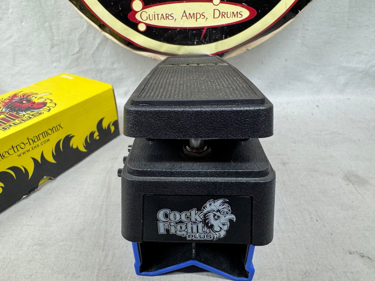 Electro-Harmonix Cock Fight cockfight Plus Talking Wah Filter Pedal with Box