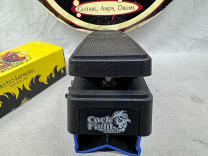 Electro-Harmonix Cock Fight cockfight Plus Talking Wah Filter Pedal with Box