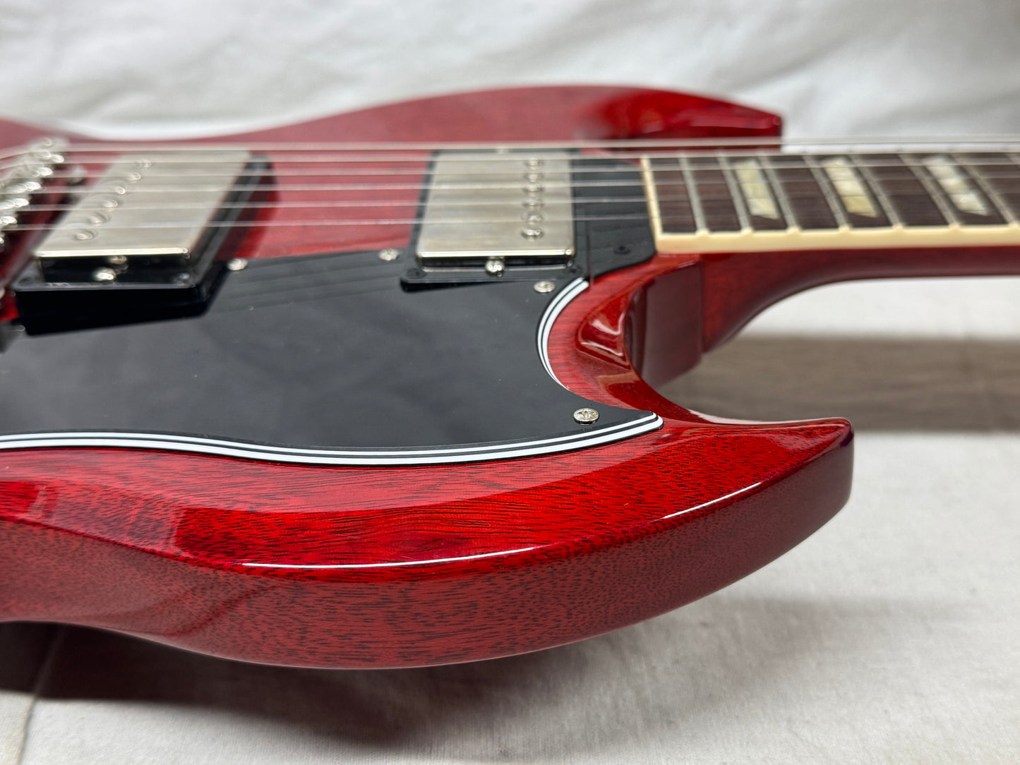 Gibson SG61V00VENH1 SG Standard '61 Maestro Vibrola Guitar with Case 2024 - Vintage Cherry