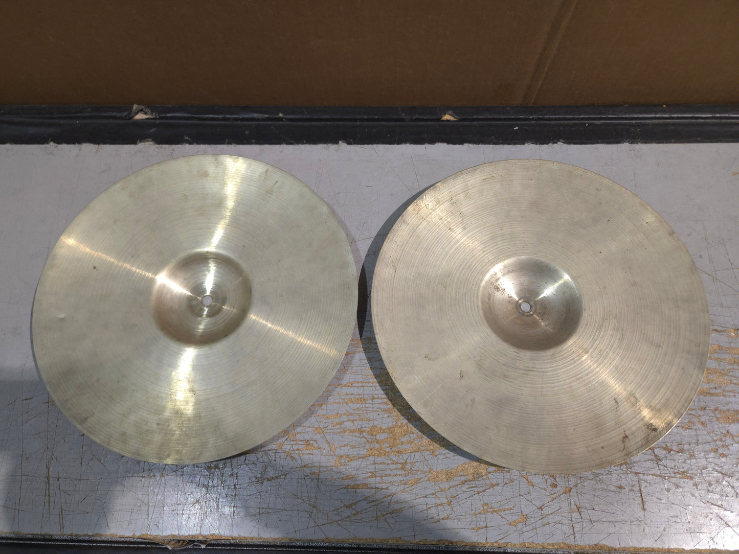 Paiste 13" Ludwig "3-Star" Hi-Hat Cymbals (Pair) 1956 - 1957 - Traditional