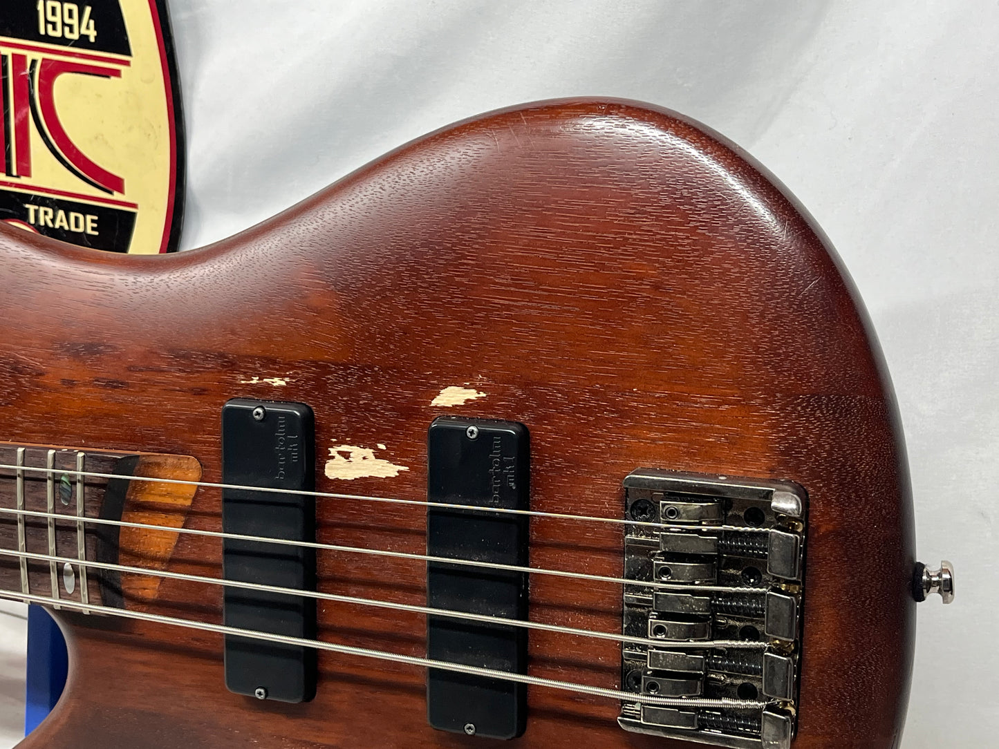 Ibanez Soundgear SR500L Left-Handed Lefty *Strung for Right-Handed Playing* Doublecut 4-String Electric Bass
