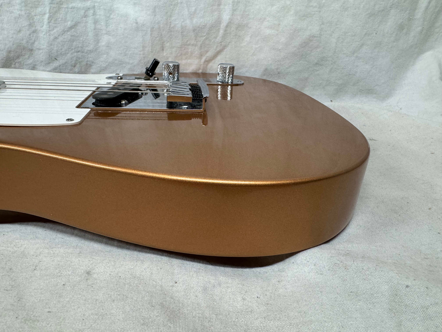 Fender USA Custom Shop Special Edition Custom Deluxe Telecaster Guitar with COA + Case 2010 - Copper / Maple neck