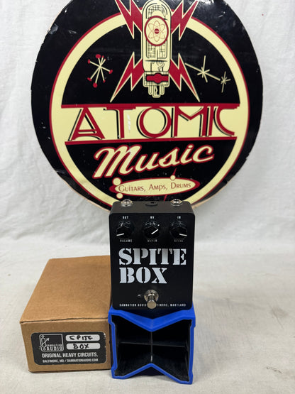 Damnation Audio Spite Box Fuzz Pedal with Box