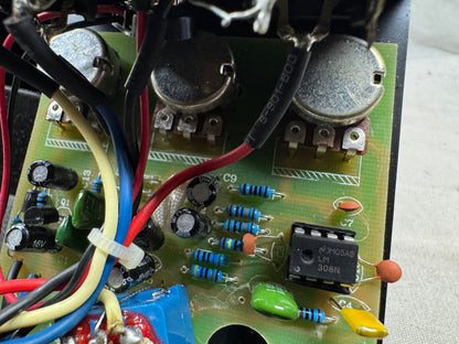 ProCo The Rat 2 Distortion Pedal - modified by Kinnatone - LM308 OpAmp Chip - missing rubber feet