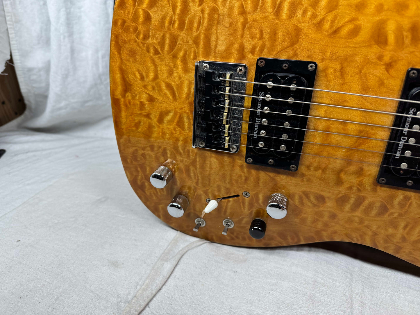 Brian Moore iM i2000 Series Model iGuitar8.13 iGuitar 8.13 Guitar with Roland Synth Access + Gig Bag - MIK Made In Korea 2001