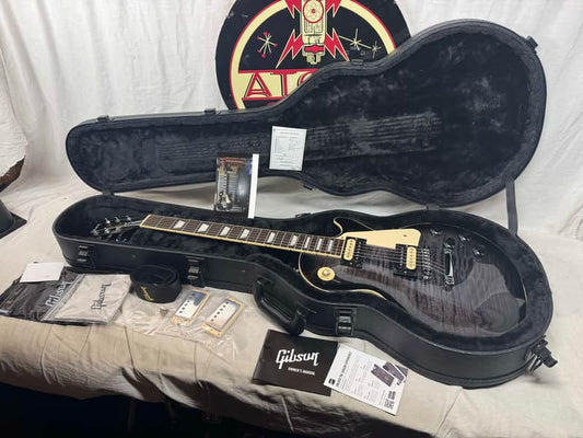 Gibson LPTP19E2CH3 Les Paul Traditional Pro V Flame Top Guitar with Case
