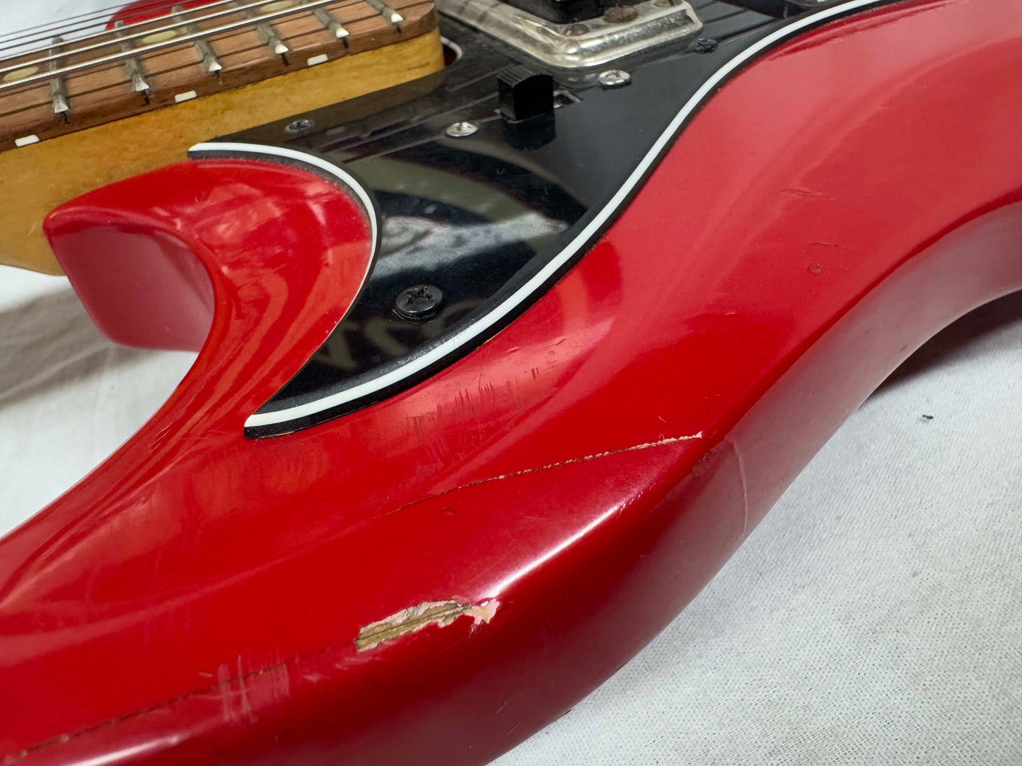 Hagstrom III 3 Guitar Vintage - Red