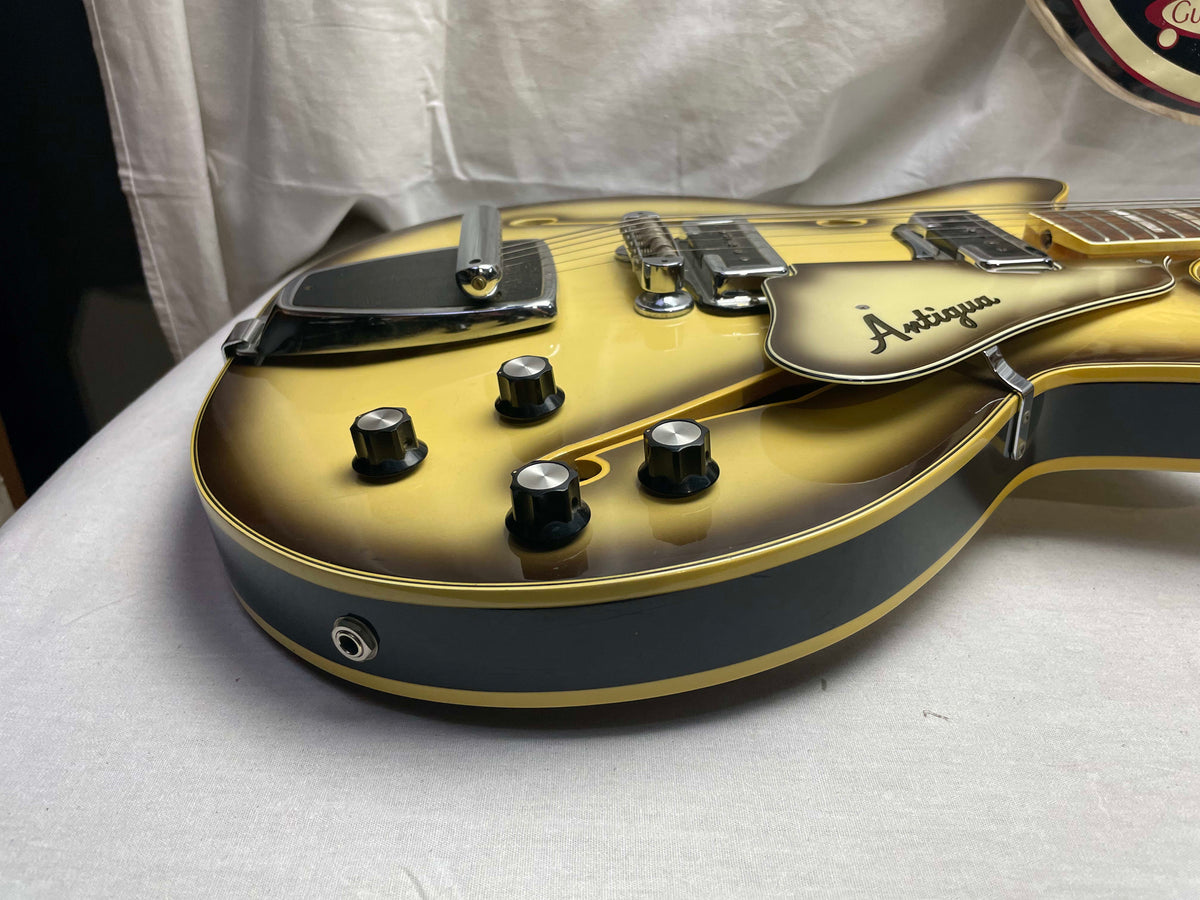 Fender Coronado II 2 Semi-Hollowbody Guitar with Case s/n 180861 - Antigua