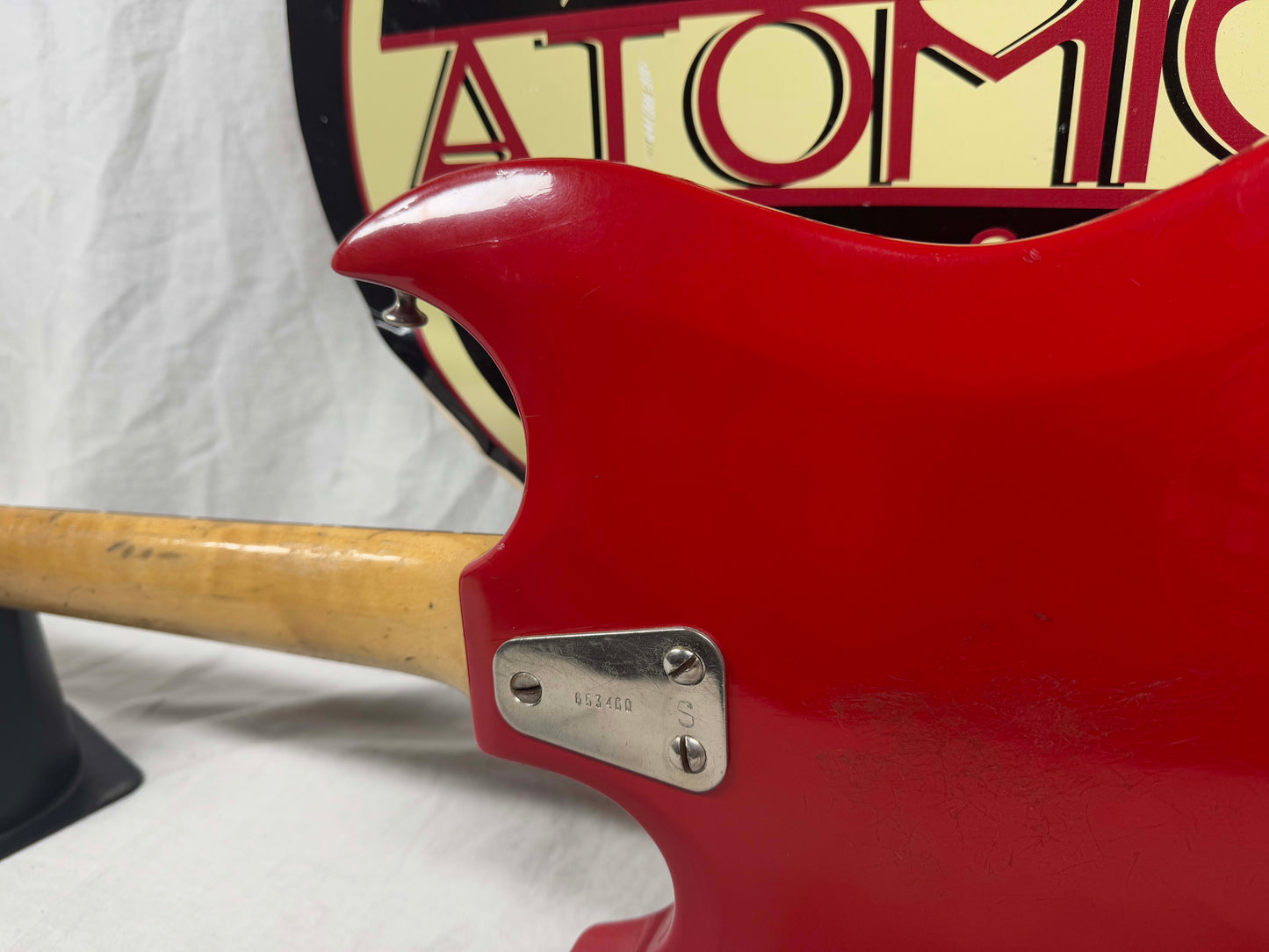 Hagstrom III 3 Guitar Vintage - Red