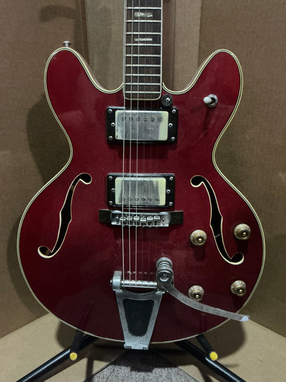 Kent 335 Style Semi-Hollow Electric Guitar