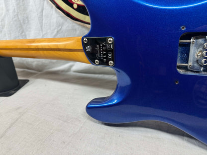 Fender American Ultra Stratocaster HSS Guitar with Case 2023 - Cobra Blue / Rosewood fingerboard