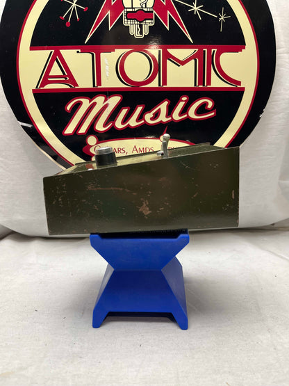 Electro-Harmonix Sovtek Green Russian Small Stone Phaser Phase Shifter phasor Pedal - large chassis - missing 1 knob + battery cover