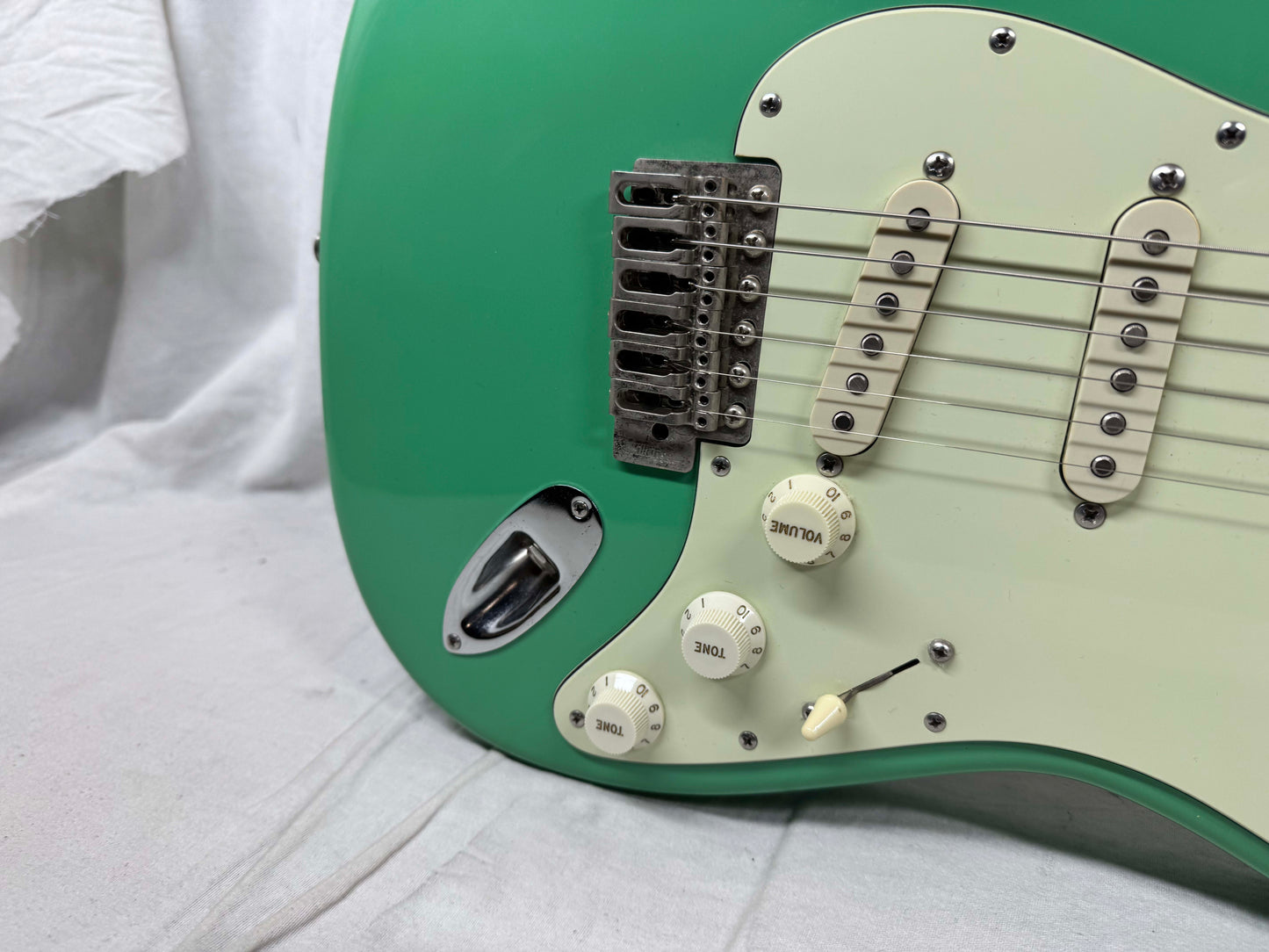 James Tyler Los Angeles Custom Shop Classic SSS S-style Guitar with Case - Seafoam Green - s/n: 2138