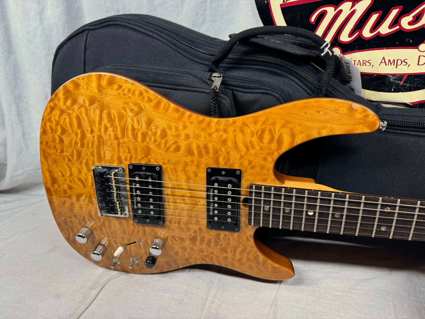 Brian Moore iM i2000 Series Model iGuitar8.13 iGuitar 8.13 Guitar with Roland Synth Access + Gig Bag - MIK Made In Korea 2001