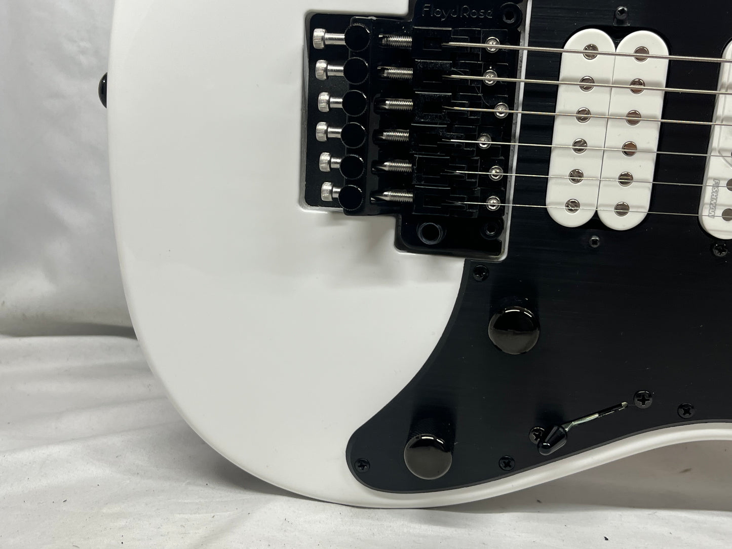 ESP LTD SN-1000 Floyd Rose HSS Doublecut Electric Guitar - Snow White