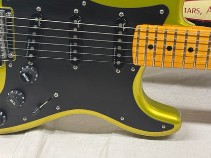Fender American Ultra II 2 Stratocaster Guitar with COA + Case 2024 - Solar Flare / Maple neck