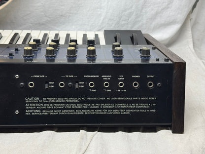 Korg PS-6 ps6 Polysix poly six 6-Voice Analog Synthsizer 61-Key Keyboard with SKB Case 1980s - Local Pickup Only