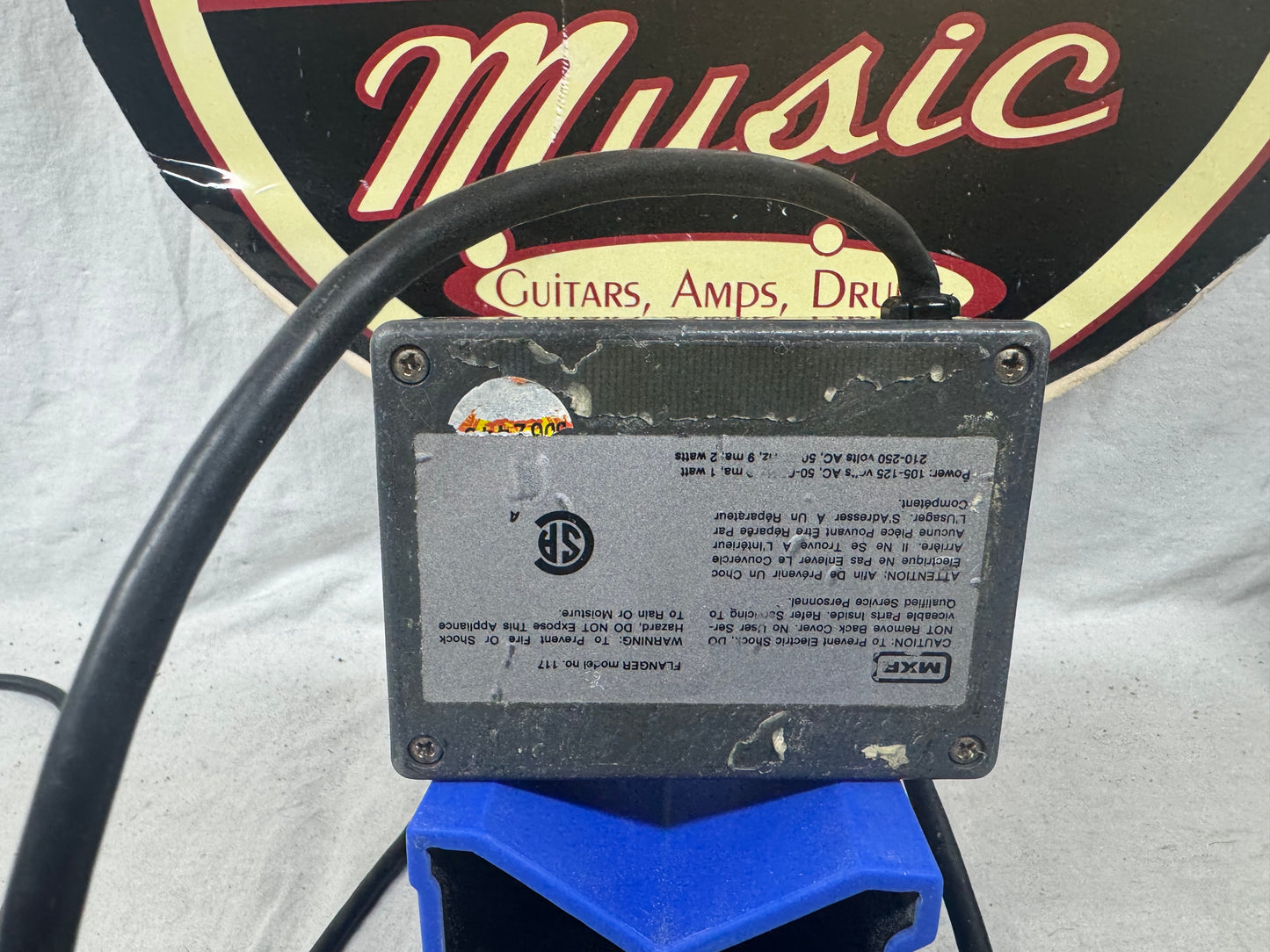 MXR MX-117 mx117 m117 Flanger Pedal pot codes date to 1978