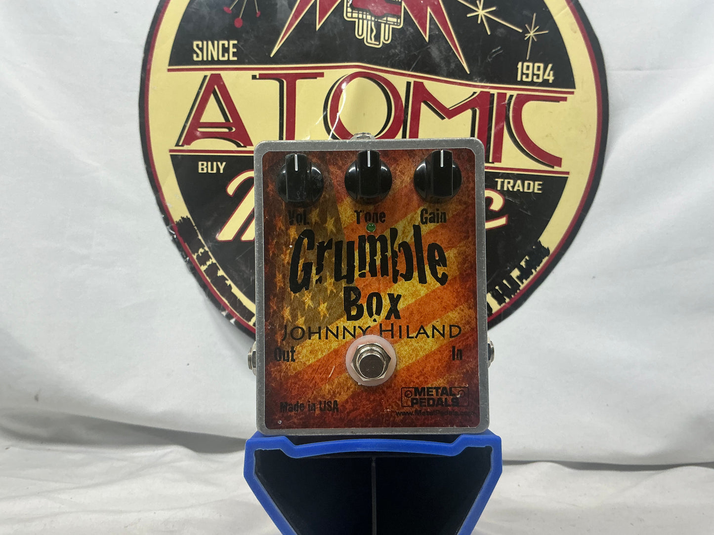 Metal Pedals Johnny Hiland Grumble Box Overdrive Pedal