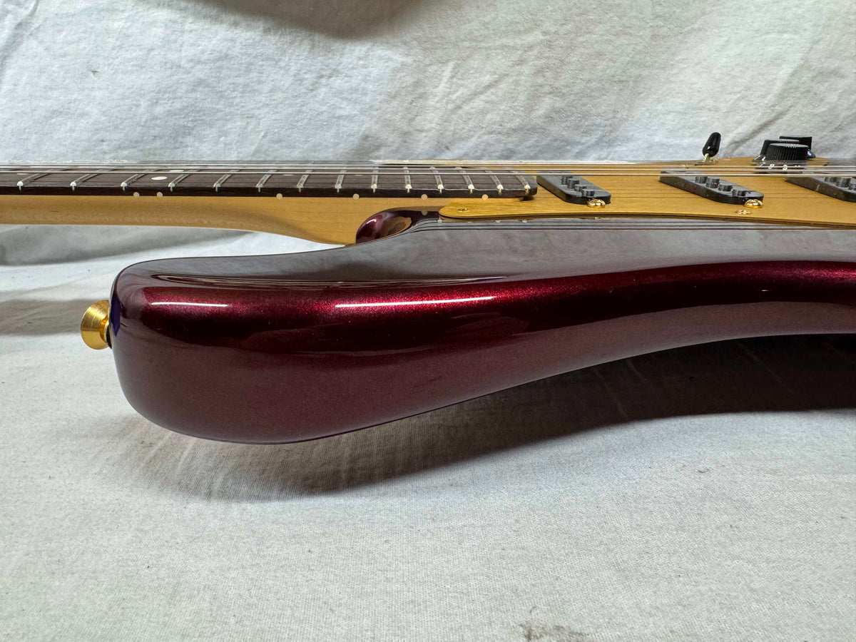 Fender Chuck Levin's Washington Music Center 60th Anniversary American Stratocaster Guitar 2018 -- 1 of 30!! - Bordeaux Metallic