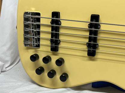 Markbass GV Series GV 5 gv5 Gloxy Val CR MP 5-String Bass with Gig Bag - Cream