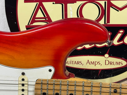Fender USA Stratocaster Guitar with Case - neck has been re-fin'd / re-fretted / re-shaped 1982