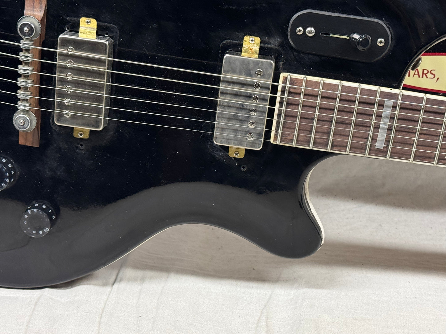 Supro Coronado II 2 Guitar - neck repaired / re-fretted by PRS