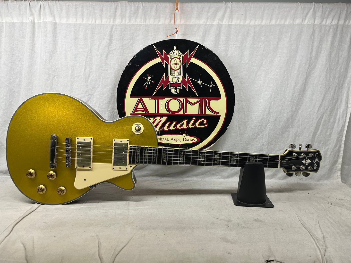 Agile AL-3000 Goldtop Singlecut Electric Guitar