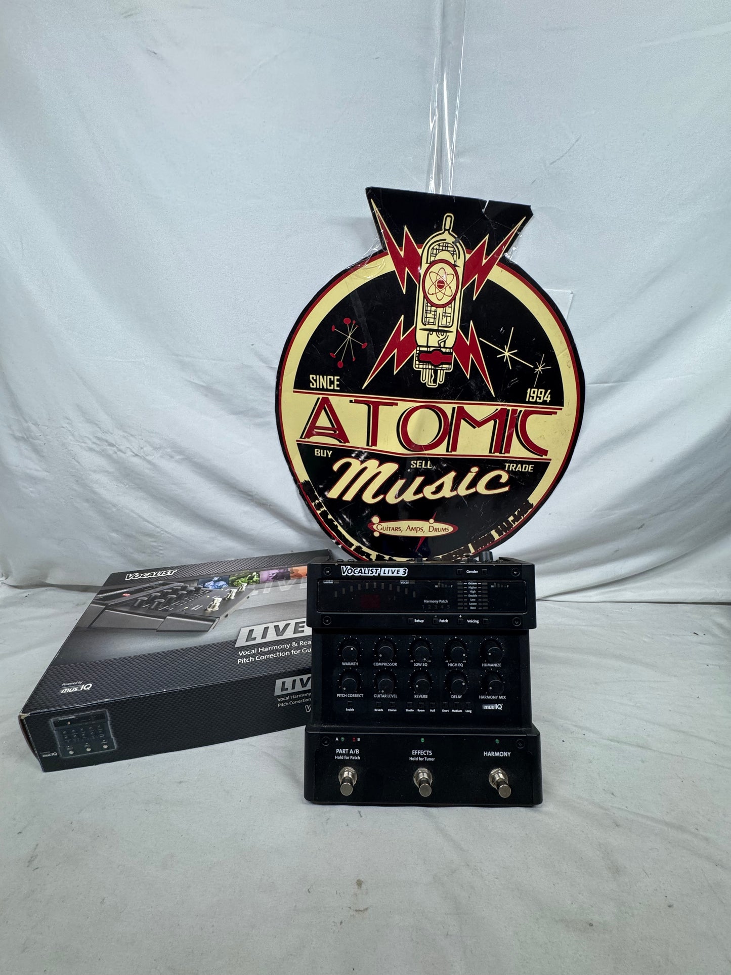 DigiTech VL3 Vocalist Live 3 Multi-Effects Pedal with Box