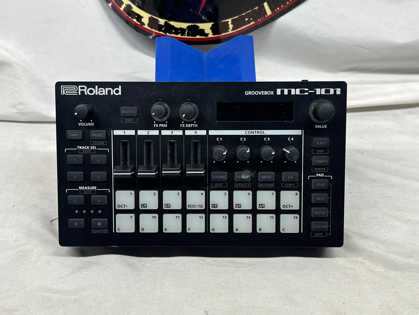 Roland MC-101 Groovebox with Power Supply