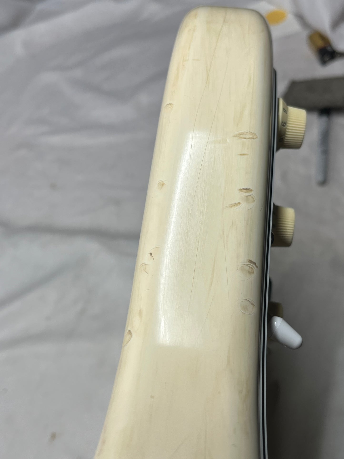Fender Jimi Hendrix Stratocaster Strat Electric Guitar - Olympic White