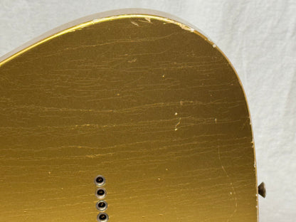 Fender USA Custom Shop Limited Edition Full Throttle Esquire Relic Telecaster Guitar with Case 2003 - Gold / Maple neck
