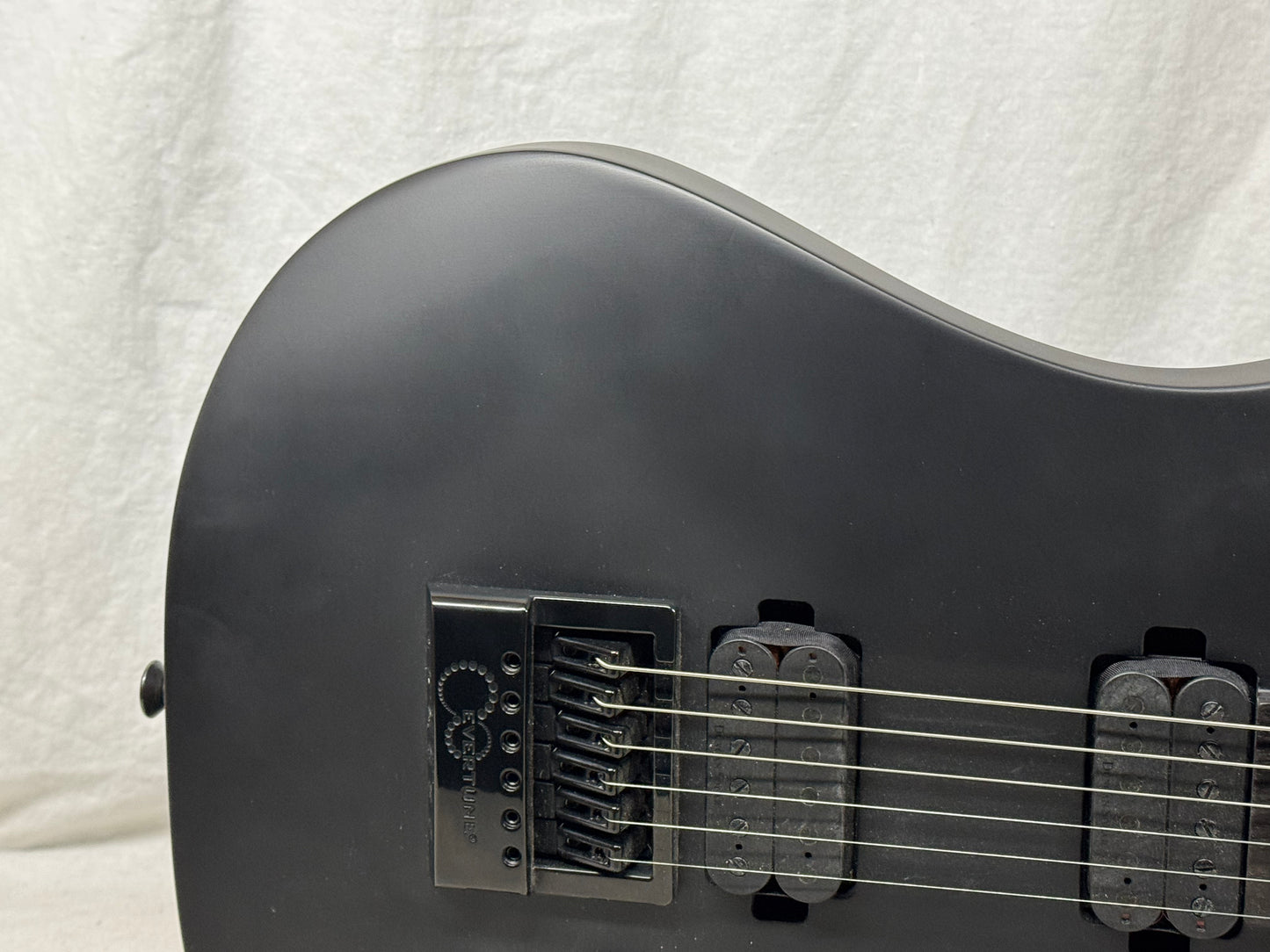 Washburn PX-SOLAR16ETC Parallaxe Ola Englund Solar 16ETC Guitar with Case 2016 - Black