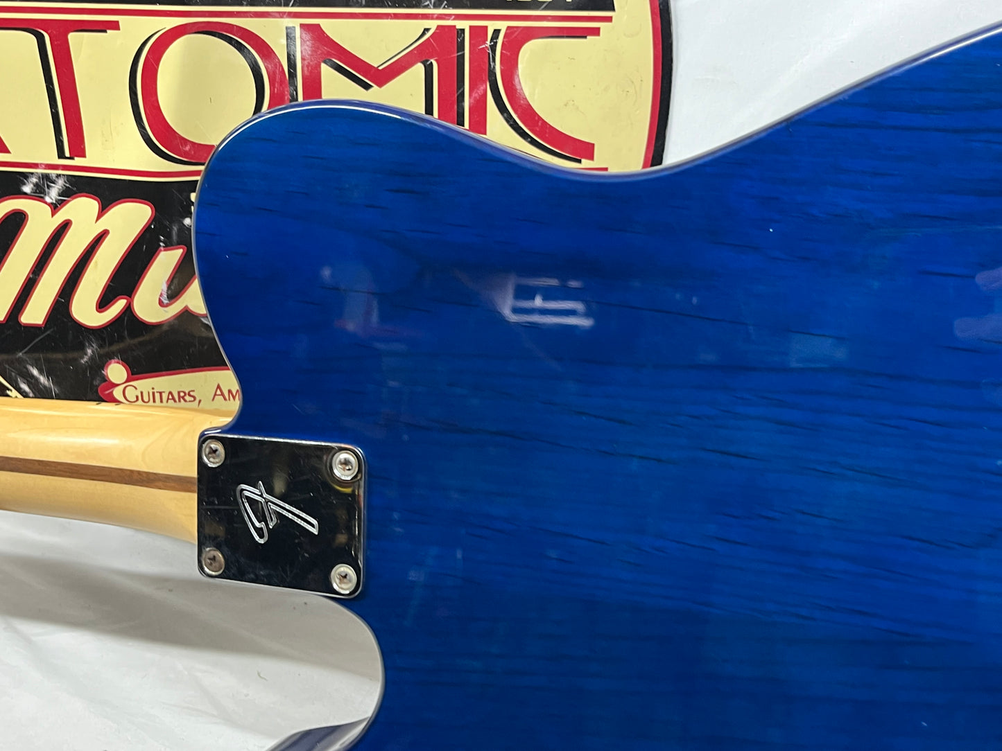 Fender Limited Edition Player Telecaster Plus Top Electric Guitar MIM - Made in Mexico - Blue Burst