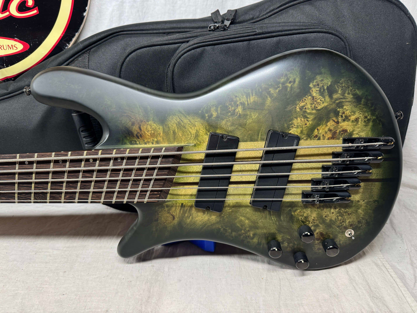 Spector Left-Handed lefty NS Dimension 5 5-string Bass - MIK Made In Korea 2022 - Haunted Moss