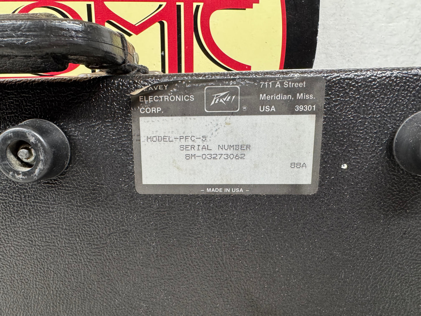Peavey PFC 5 pfc5 Portable Floor Effect Pedal Case with Power