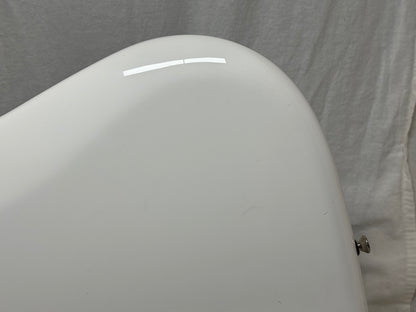 Alembic Elan 4-string Bass with Case - White (likely re-fin'd)