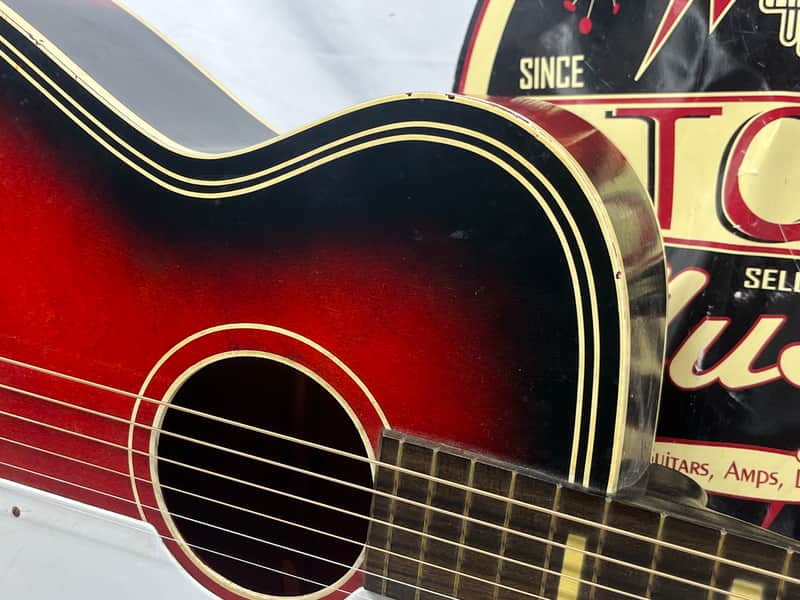 Stella H1141 Acoustic Guitar - Image 3