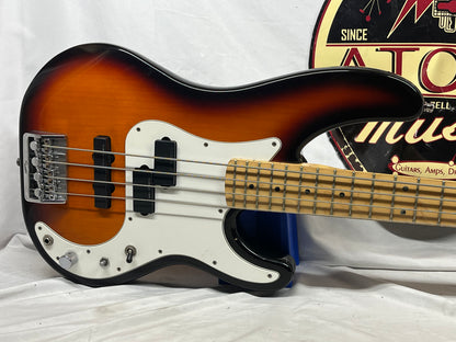 Fender Precision Bass P-Bass Plus 4-String Electric Bass - Brown Sunburst