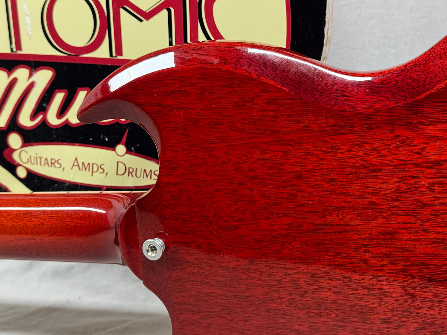 Gibson SG61V00VENH1 SG Standard '61 Maestro Vibrola Guitar with Case 2024 - Vintage Cherry