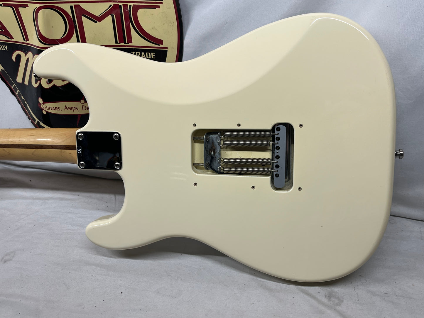 Fender Jimmie-Vaughn Tex-Mex Stratocaster Strat Electric Guitar MIM - Made in Mexico - Olympic White