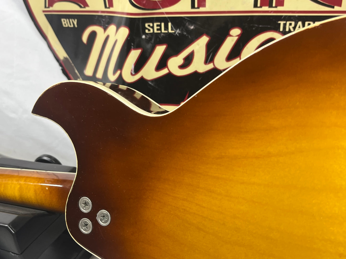 Harmony H-35 "Batwing" Acoustic Electric Mandolin with Case