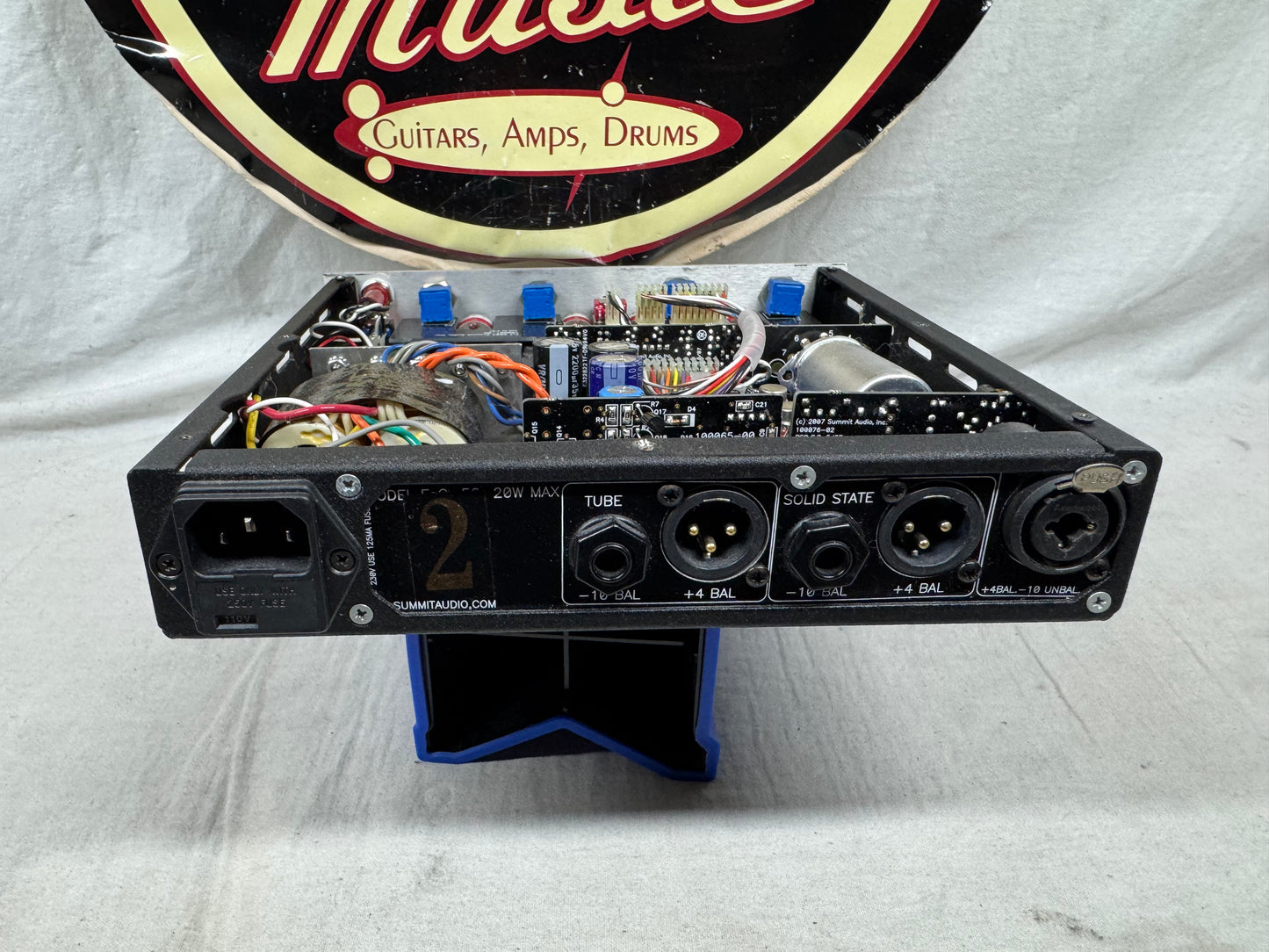 Summit Audio FeQ-50 Equalizer eq Rack Module - missing top