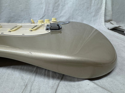 Fender American Texas Special Stratocaster Guitar with Gator Case 2000 - Shoreline Gold / Rosewood fingerboard