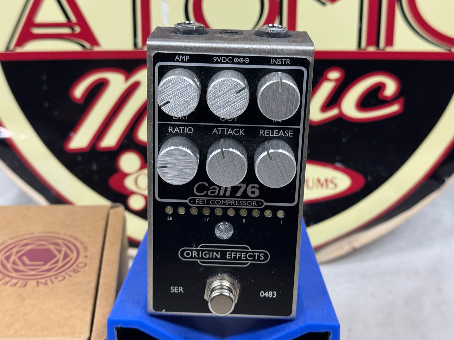 Origin Effects Cali76 cali 76 FET Compressor Pedal with Box - Black