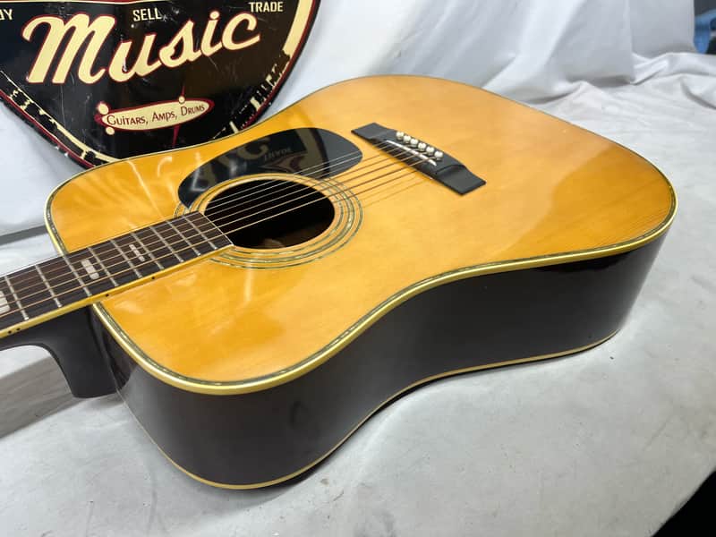 Tomson Suzuki D-38 Acoustic Guitar - Image 20