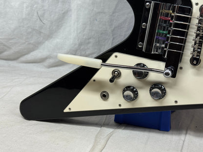 Gibson Flying V Guitar with TKL Case - mods 1993 - Ebony / Black