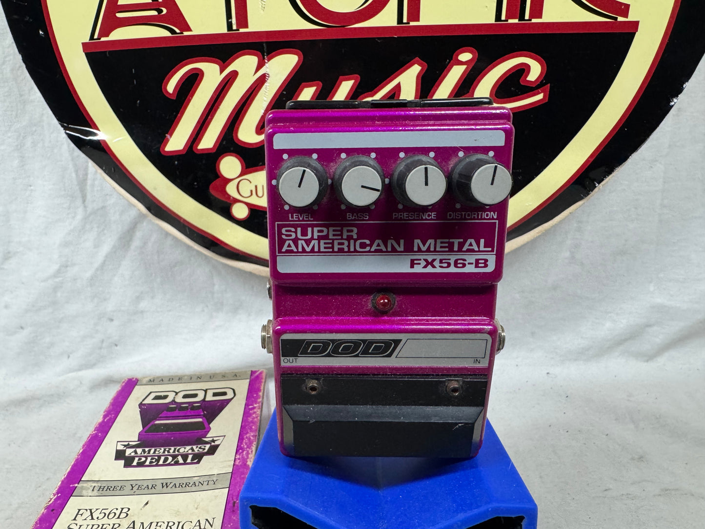 DOD FX56B fx56 b Super American Metal Distortion Pedal with Box