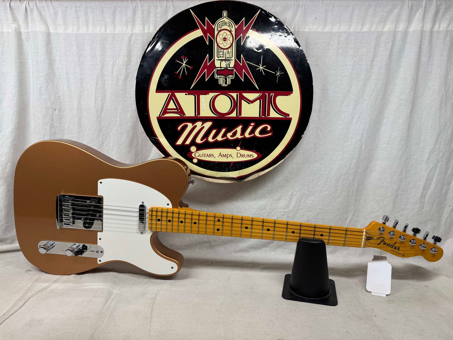 Fender USA Custom Shop Special Edition Custom Deluxe Telecaster Guitar with COA + Case 2010 - Copper / Maple neck