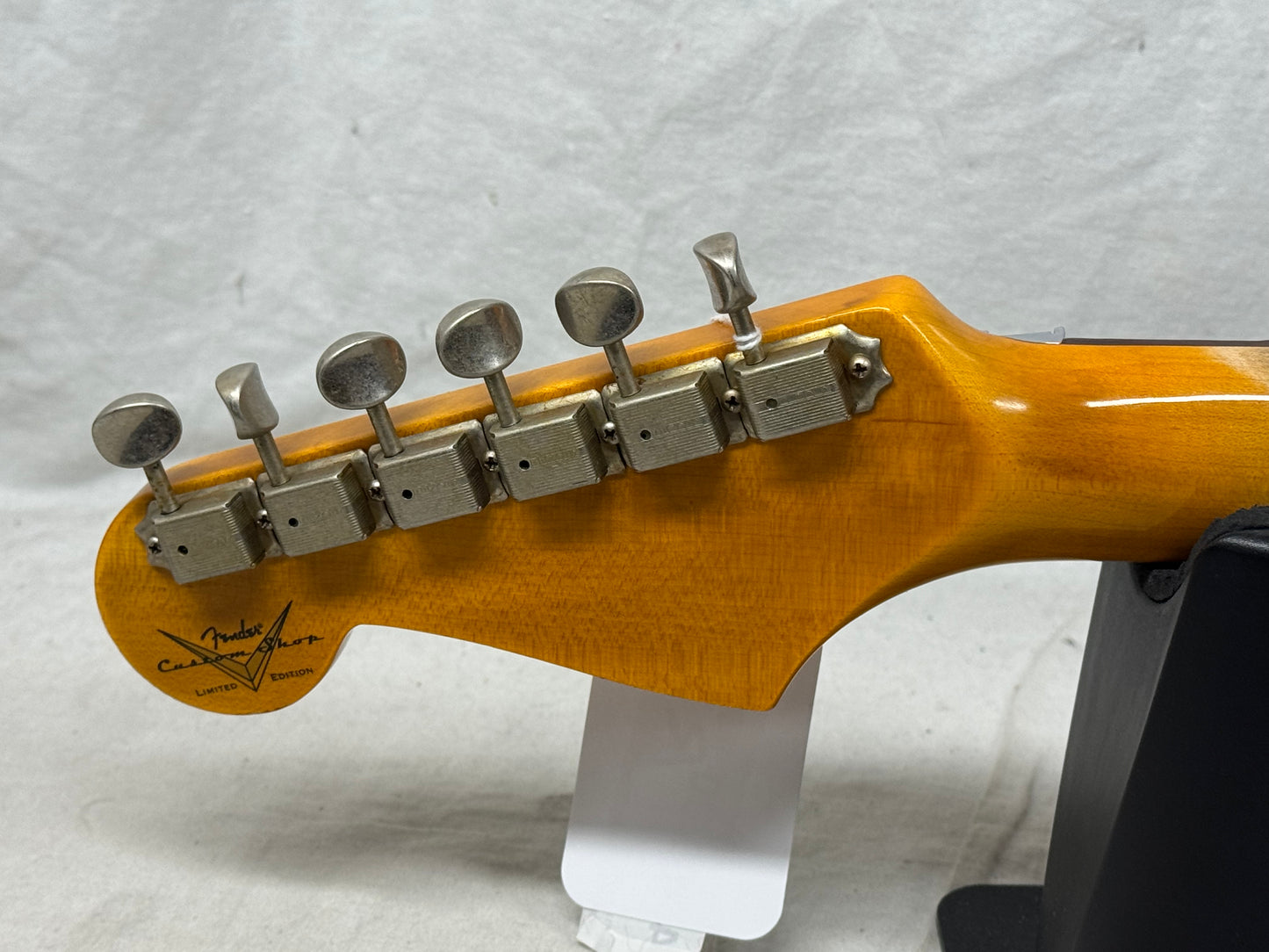 Fender USA Custom Shop Limited Edition White Lightning Stratocaster FR HSS 22 Guitar with COA + Case 2023 - Olympic White top / Candy Apple Red bottom / Rosewood fingerboard